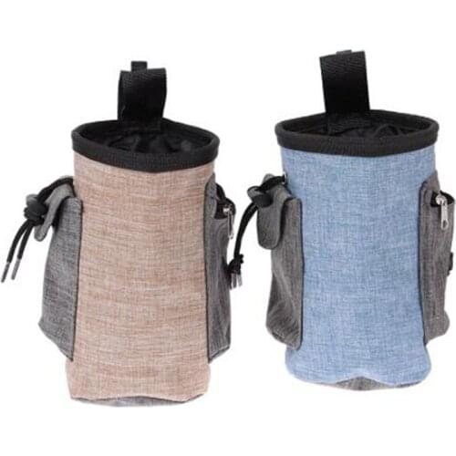 Portable Dog Training Treat Bag Puppy Snack Reward Waist Bag Dog Walking Snack Feed Pocket Pouch Detachable Dog Training Bag New