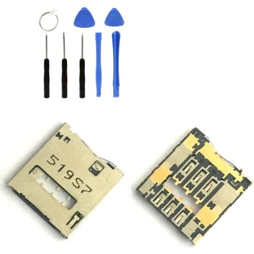 SIM Card Connector sim Socket Holder SIM Card Slot Socket Repair Kit Gift FOR ALCATEL ONE TOUCH