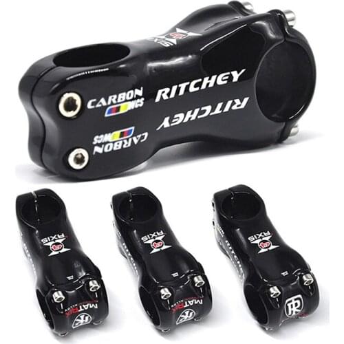 Road Bicycle stem Aluminum Carbon Stem MTB Mountain Bike Stem Bike Parts 31.8*70-120mm UD gloss black