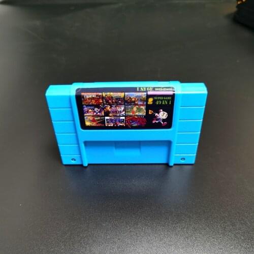 Super 49 in 1 Game Card Donkey Country 1 2 3 Kong Super Metroided Mari World All Stars dobegin Zeldaed A Link to the past