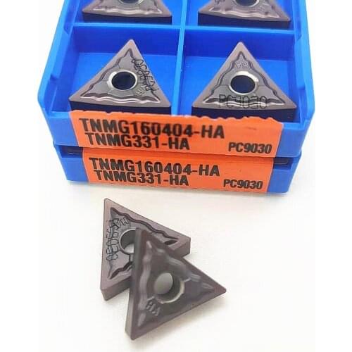 TNMG160404 HA PC9030 external turning tool high quality lathe tool turning insert pin milling insert for MTLNR/L tool holder