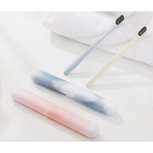 1Pcs Dustproof Toothbrush Case Delicate Plastic Portable Toothbrush Case Travel Essentials