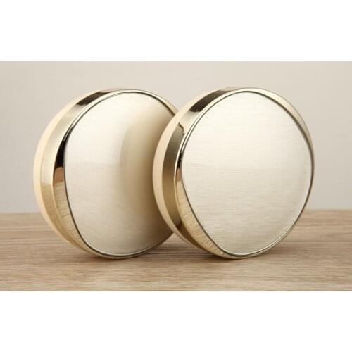 10pcs Luxurious Powder Container Air Cushion Puff Case with Sponge Powder Puff and Extra Inner Container Foundation BB Cream Box