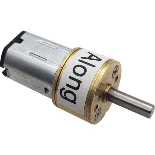 14GA-N20 Micro Mini DC Geared Motor 3V 6V 12V Low Speed 15 To 600RPM Adjustable Speed Reversible Dust-Proof DC In DC Motor