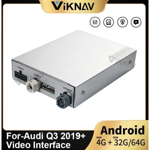 Large Screen 8.8" For-Audi Q3 2019+ Car Multimedia Player decoding box Android System Video Interface