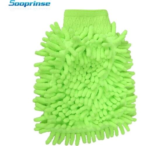 Car-styling Easy Microfiber Car Kitchen Household car Wash car Cleaning Glove New HOT High pressure car washing Sooprinse 1