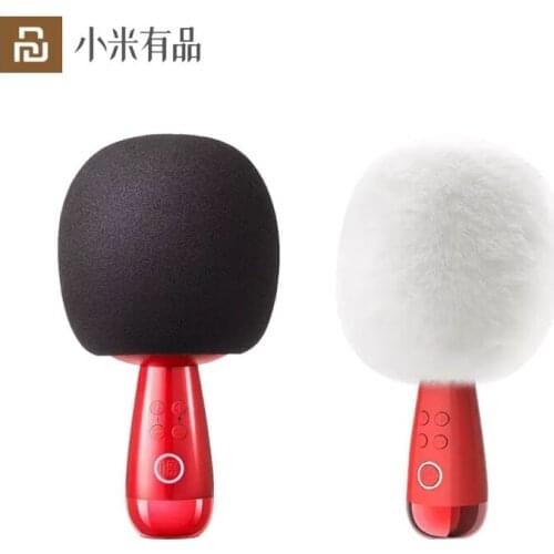 Youpin TWS Microphone G2 Wireless Karaoke Microphone Audio Integration Handheld Mic Connect Phone TV PAD Wireless Mic for Home