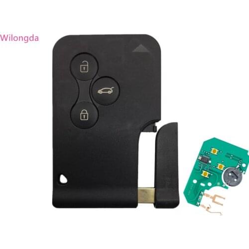 For Renault Megane 2 key 434mhz pcf7947 pcf7926 Chip for Renault Megane 2 Scenic Card II Grand key