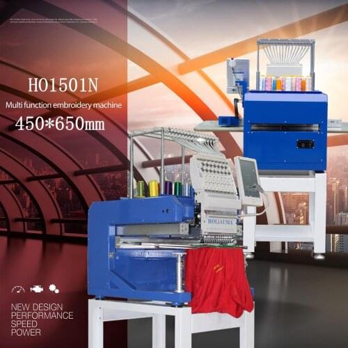 China 10 years service ! Easy operation best quality tajma type embroidery machine cheap price single head embroidery machine