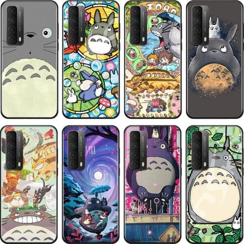Cute Totoro Anime Studio Ghibli For Huawei Y9A Y9S Y9 Y8P Y8S Y7A Y7P Y7 Y6 Y6P Y6S Y5P Y5 Prime Pro 2019 2020 Phone Case