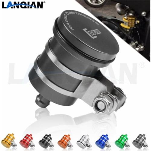 Motorcycle Aluminum Rear Oil Cup Brake Fluid Reservoir Clutch Tank For BMW C650Sport 2015 2016 2017 C 650 Sport Accessories