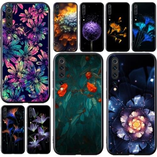 Beautiful Flower Art For Xiaomi Mi 11i 11 10T 10 9T 9 A3 8 Lite CC9 SE Note10 Lite Ultra Pro Soft Silicone Phone Case