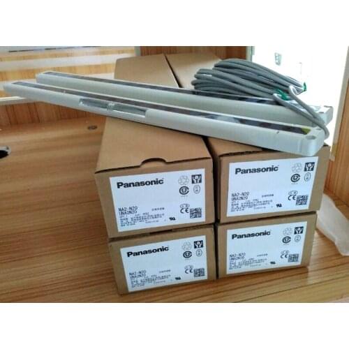 NA2-N20 Ultra-Slim Thrubeam Area Sensor - 20 Beam Channels - 380 mm Sensing Height - NPN - 3m Cable