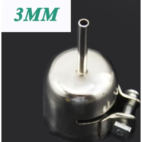 5pcs/lot 3mm Hot Air Gun Nozzle Tip Desoldering Nozzle for 850 852 Series Hot Air Gun 3MM Nozzle Tip