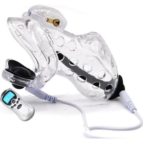 New Design Electric Shock Chastity Cage Chastity Device Mens Chastity Belt Male Chastity Cock Cage