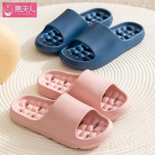Bathroom slippers womens indoor home light change massage home bath slippers men slippers shoes for men