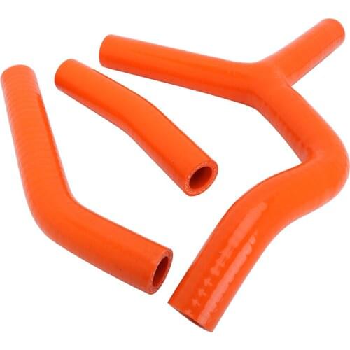Orange Motorcycle Silicone Radiator Coolant Hose For KTM SX250 2003-2006 2003 2004 2005 2006