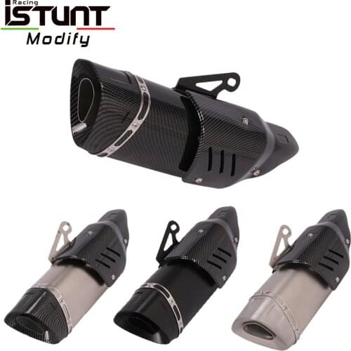 Universal 51mm motorcycle exhaust muffler DB killer escape moto for RSV4 R1 MT10 MT09 r3 r6 ninja400 z250 Tmax 530 Forza