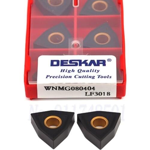 WNMG080404 WNMG080408 WNMG080412 LF3018 Carbide Inserts CNC Lathe Tools External Turning tools Cutting Blades , For Cast iron