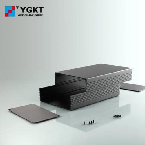 YGS021 Aluminum enclosure 127*75-160/165/170/200mm(W*H-L) Control box PCB case Junction Box DIY case Project box