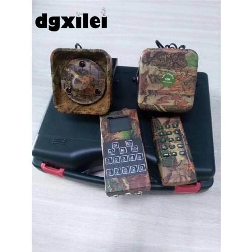 With 300M-500M remote controller 2pcs 50W speaker Hunting Bird Sound Mp3 player goose duck sounds caller hunting decoy