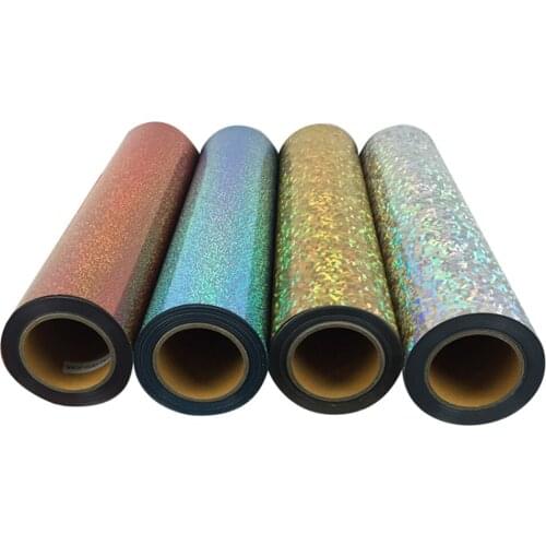 50cmx100cm One Yard PET Laser Heat Transfer Vinyl Film Cutting Plotter for Textile Press