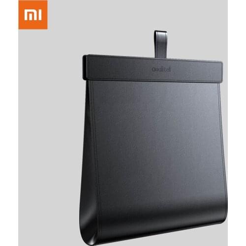 Xiaomi Qualitell PVC Car Trash Bag Leak-proof Lock Smell Magnetic Car Rubbish Holder Garbage Storage Bag Vomit Bags Trash Bin