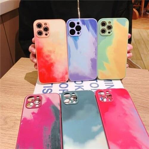 Painted Colorful Soft Phone Cases For OPPO A9 2020 A31 A5S A7 A3S A8 A91 A55 A93 A72 A52 A83 F15 F11 Reno Realme X XT TPU Cover