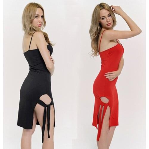 DANJEANER Red Summer Dresses