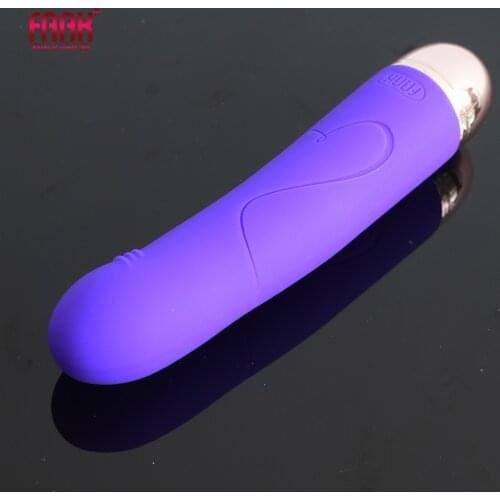 FAAK silicone wand vibrator curved g-spot stimulate ribbed vibrating anal plug dildos clit vagina masturbate sex toys for women