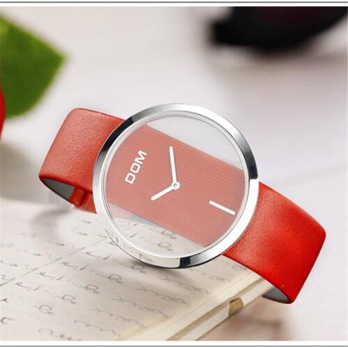 FXM Ladies Watch With Leather Strap