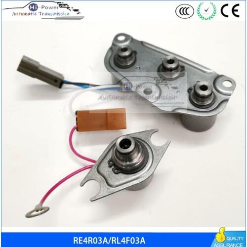 Original RE4R03A RE4R01A 3194041X09 Transmissions Solenoid Kit for Nissan Infiniti Refurbished