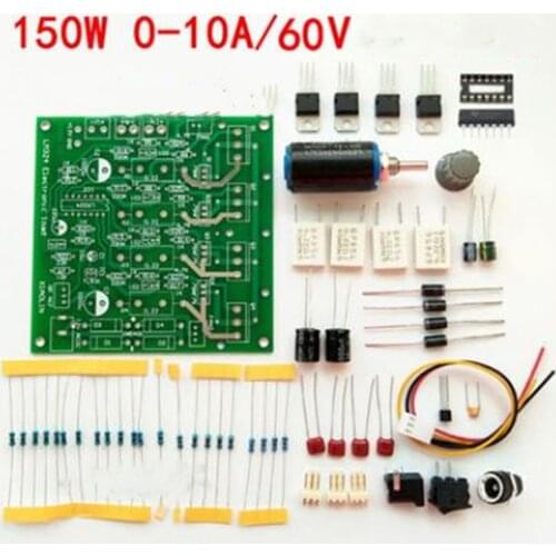 DIY Kits 150W 10A battery capacity tester adjustable constant current electronic load discharge Test