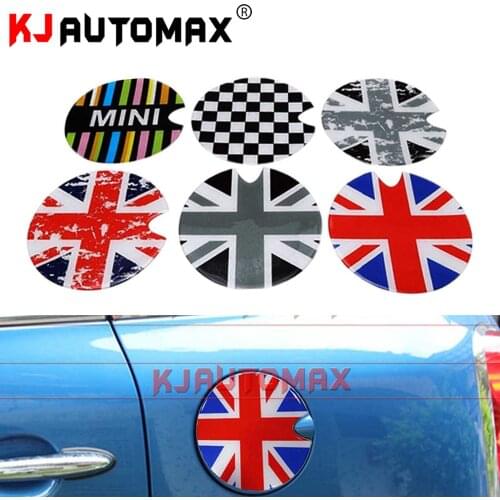 For MINI 3D Gas Tank Cover Sticker Mini Cooper S R55 R56 R57 R58 R59 R60 R61 F55 F56 Cap Sticker Modified Decoration Accessories