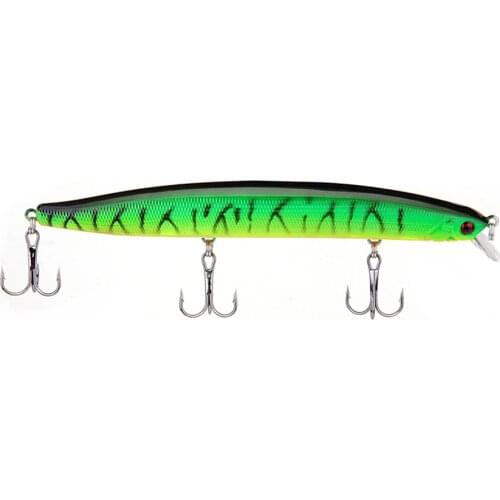 13.8cm 19g Floating Minnow Fishing Lure 6# Fish Wobbler Tackle 3D Eyes Crankbait Artificial Japan Hard Bait Swimbait