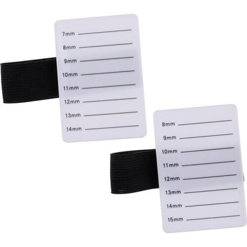 Fake Eyelash Tray Strip Stand Individual Eyelash Extensions Hand Plate Eye Lash Grafting Stand Palette Makeup Tool 7-14mm/8-15mm