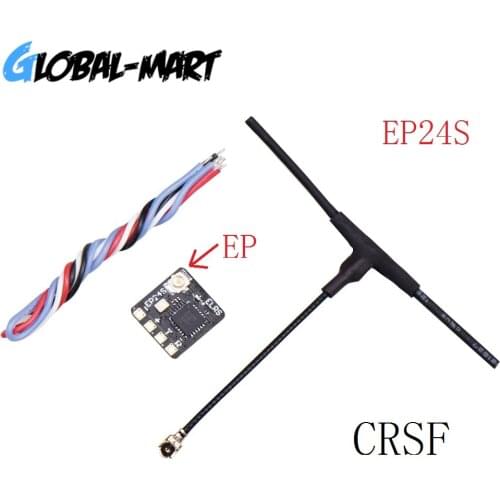 ExpressLRS ELRS EP24S SP24S Long Range 2.4G Receiver MINI RX ESP8285 MCU SX1280IMLTRT RF for RC FPV Racing Freestyle Tinywhoop
