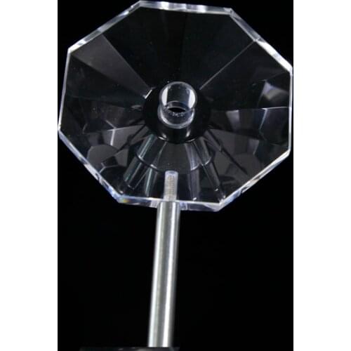 Glass crystal octahedral prism is used for photography to give you amazing effects rainbow prism