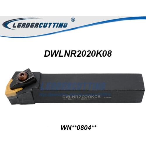 DWLNR/DWLNL2020K08 CNC turning tool holder,indexable lathe toolsl, DWLNR/L External Lathe Cutting Tool for WNMG080404/08 Inserts