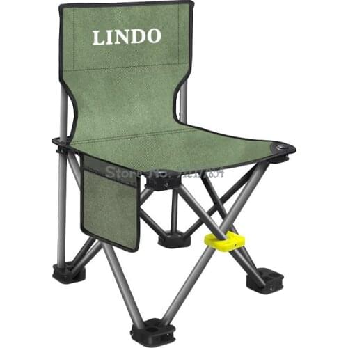 Outdoor portable folding fishing chair, drawing student sketching chair, ultra-light self-driving camping leisure chair