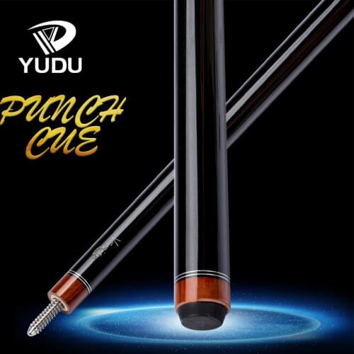 YUDU S2 Punch Cue 14mm Bakelite Tip With Joint Protector Selected Maple Shaft Professional Billiard Cue 2 Pieces Break Cues 2019
