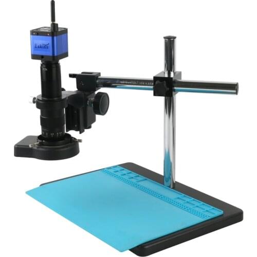 36MP 1080P HDMI USB WIFI Electronic Video Microscope Camera C Mount Zoom Lens For PCB Industrial Solder Repair Lab Inspection