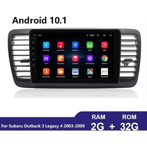 Android 10.1 Car Radio For Subaru Outback 3 Legacy 4 2003-2009 Multimedia Video Player 9 Inch 2din Autoradio GPS Navigaion