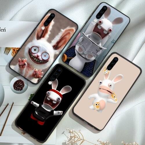 Crazy Bunn y Rabbids Invasion Phone Case Funda For Huawei P9 P10 P20 P30 Lite 2016 2017 2019 plus pro P smart