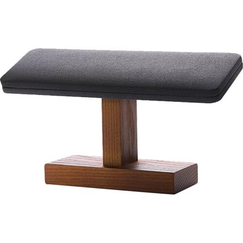 Wooden Bracelet Chain Watch T-Shaped Rack Jewelry Display Holder Jewelry Organizer Storage Display Stand