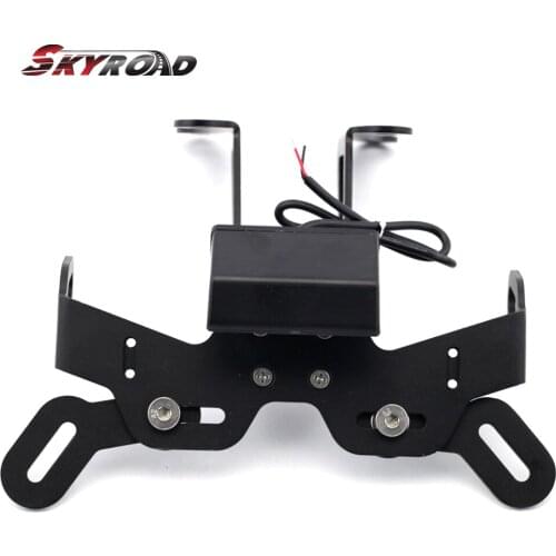 Motorcycle License Plate Holder For YAMAHA FZ8 FZ1N Fazer FZ-1N/Z8 Number Tail Tidy Tender Eliminator Mount Bracket 2010-2016
