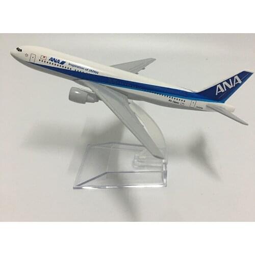 JASON TUTU 16CM ANA Boeing b777 Airplane Model Aircraft Model Scale 1:400 Diecast Metal Plane Model All Nippon Airways Planes