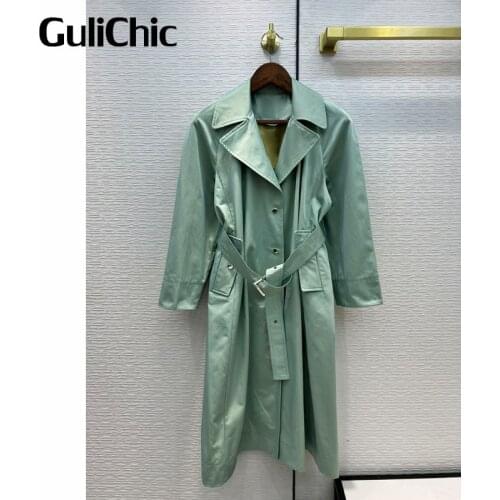 Женские плащи GuliChic China At AliExpress