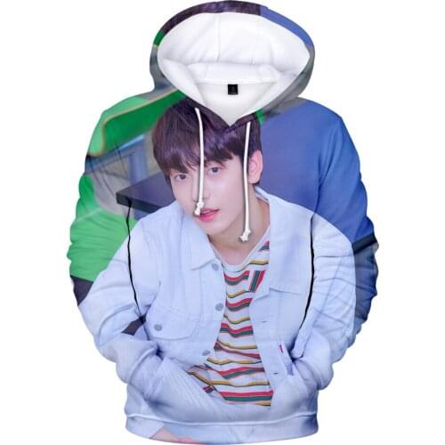 Hot Sale TXT idol Hoodies sweatshirts 3D Print Men/women Sweatshirts Spring/autumn Hooded 3D Casual Fashion popular Boys Coat