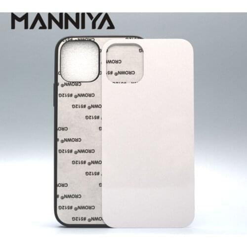 MANNIYA Blank Sublimation TPU+PC matte finish phone Case for iphone 12 mini/12 pro/12 pro max/11/11 Pro/11 Pro Max 10pcs/lot